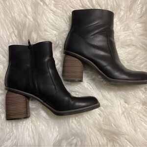 Corkys Black Vegan Ankle Boots